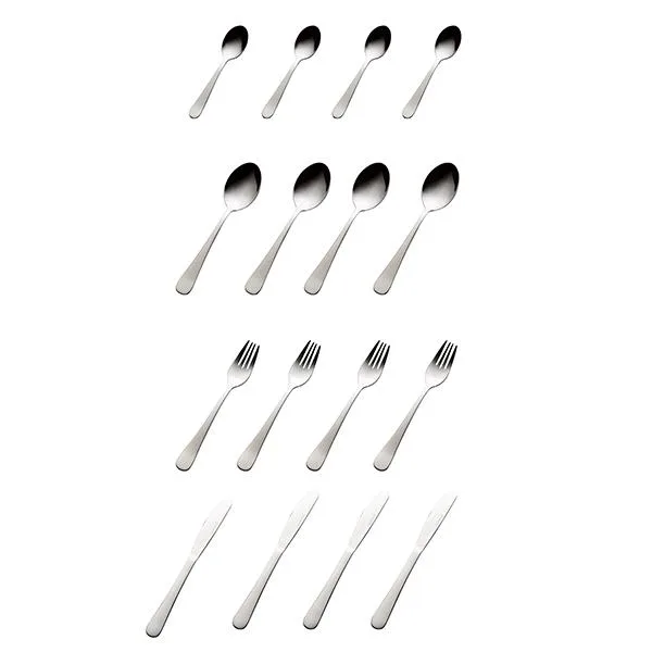 Aida Atelier aterinsetti 16 osaa ruostumatonta terästä