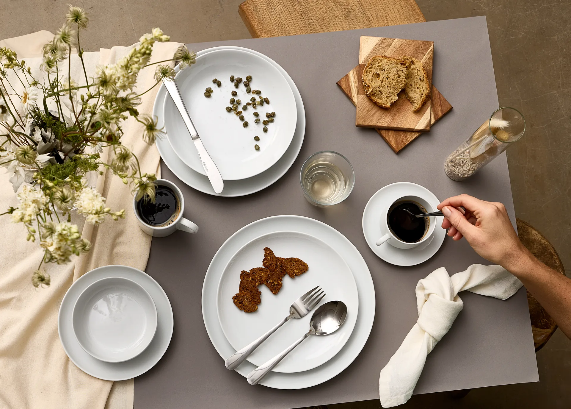 Atelier lautanen Ø18 cm 4 kpl, Supervit Aida