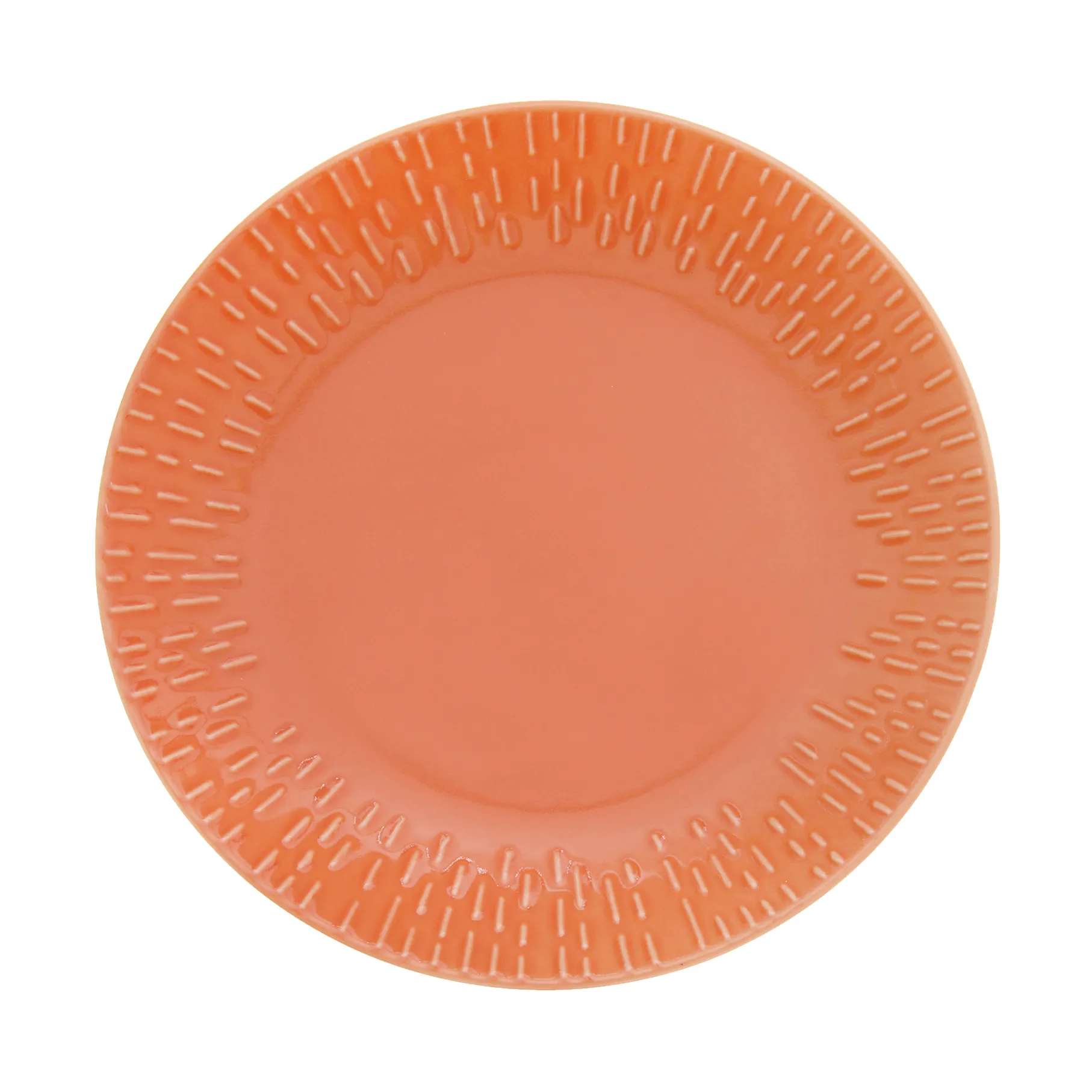 Confetti lautanen, Apricot, Ø21 cm Aida