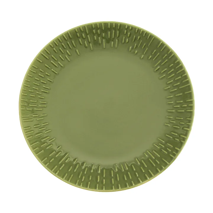 Confetti lautanen - Olive, Ø21 cm - Aida