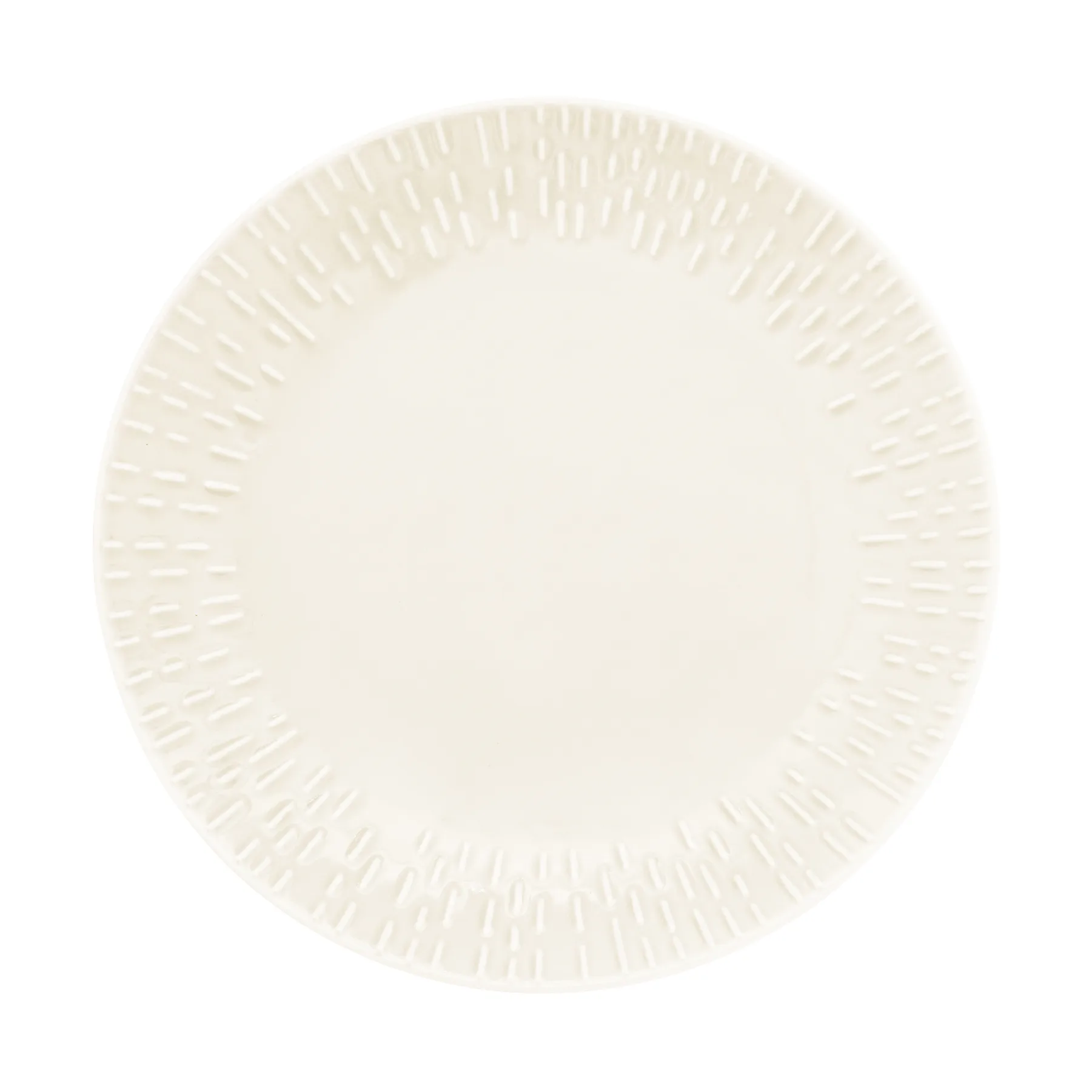 Confetti lautanen, Vanilla, Ø21 cm Aida