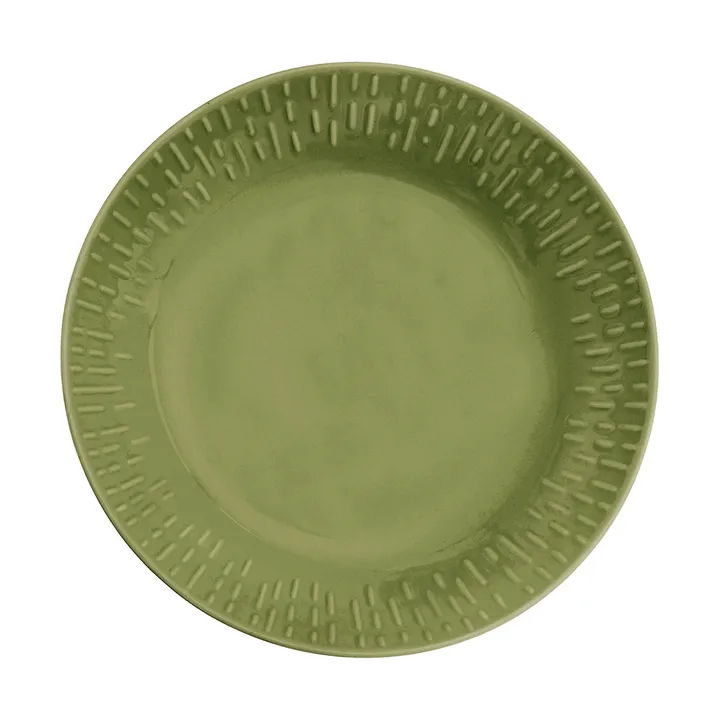 Confetti pastalautanen - Olive, Ø23 cm - Aida