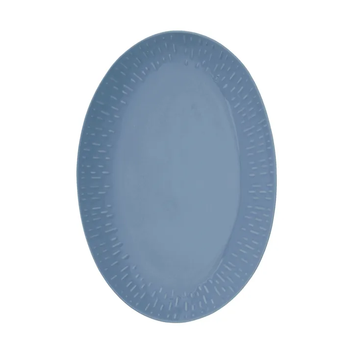 Confetti soikea vati - Blueberry, 25,5×36 cm - Aida