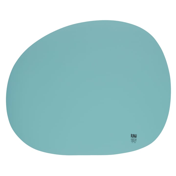 Raw pöytätabletti, 41 cm x 33,5 cm, Mint blue Aida