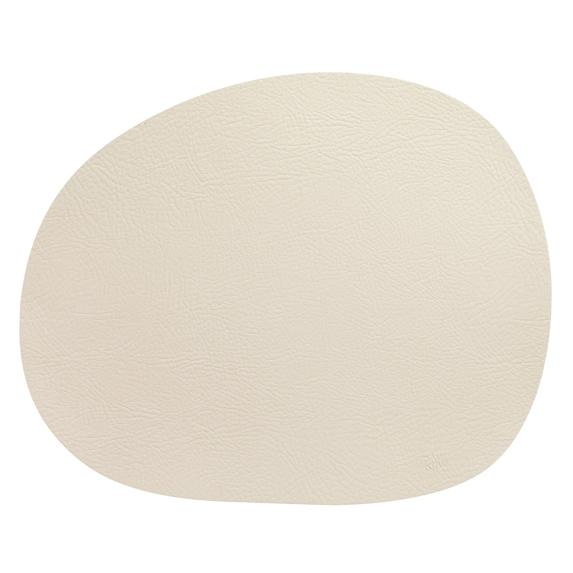 Raw pöytätabletti nahka, Warm nude buffalo Aida