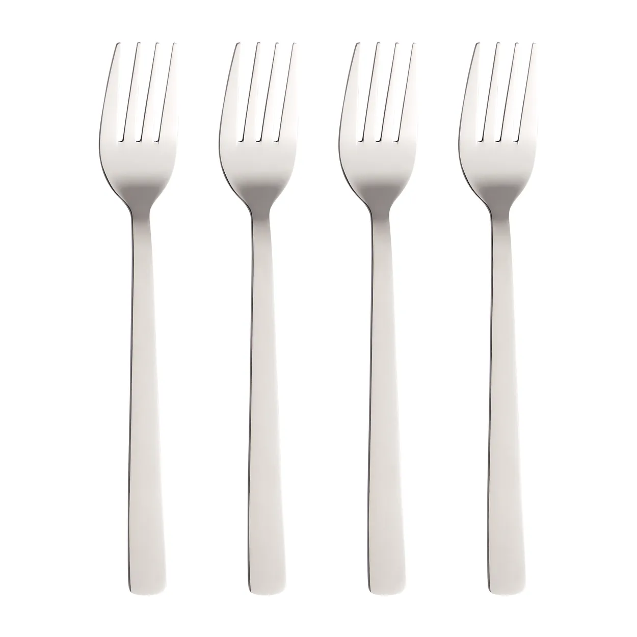 Aida Raw ruokahaarukka 4-pakkaus Ruostumaton teräs