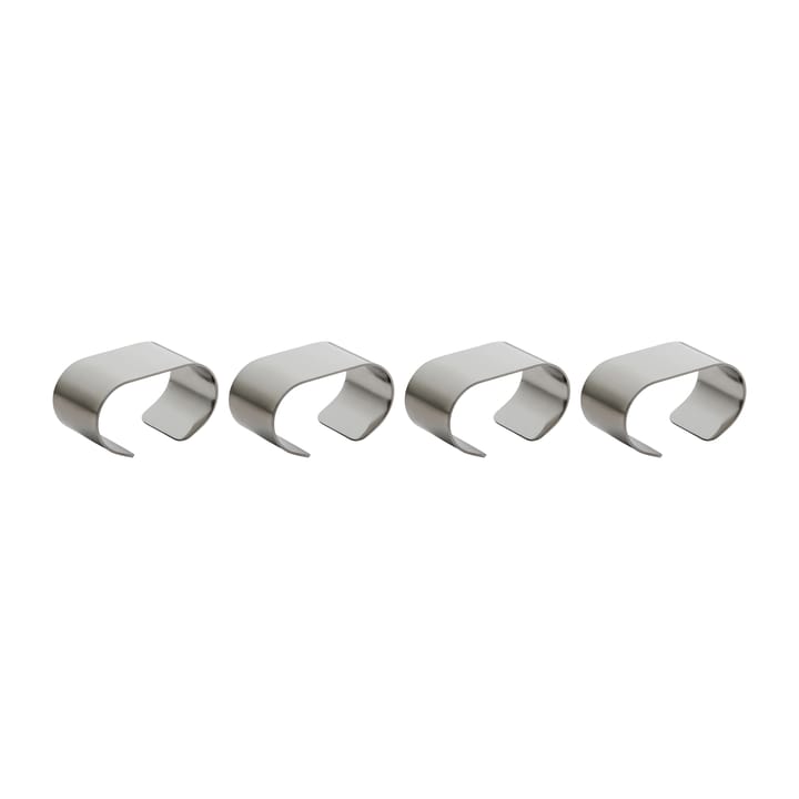 Raw servettiteline 4-pack - Stainless steel - Aida