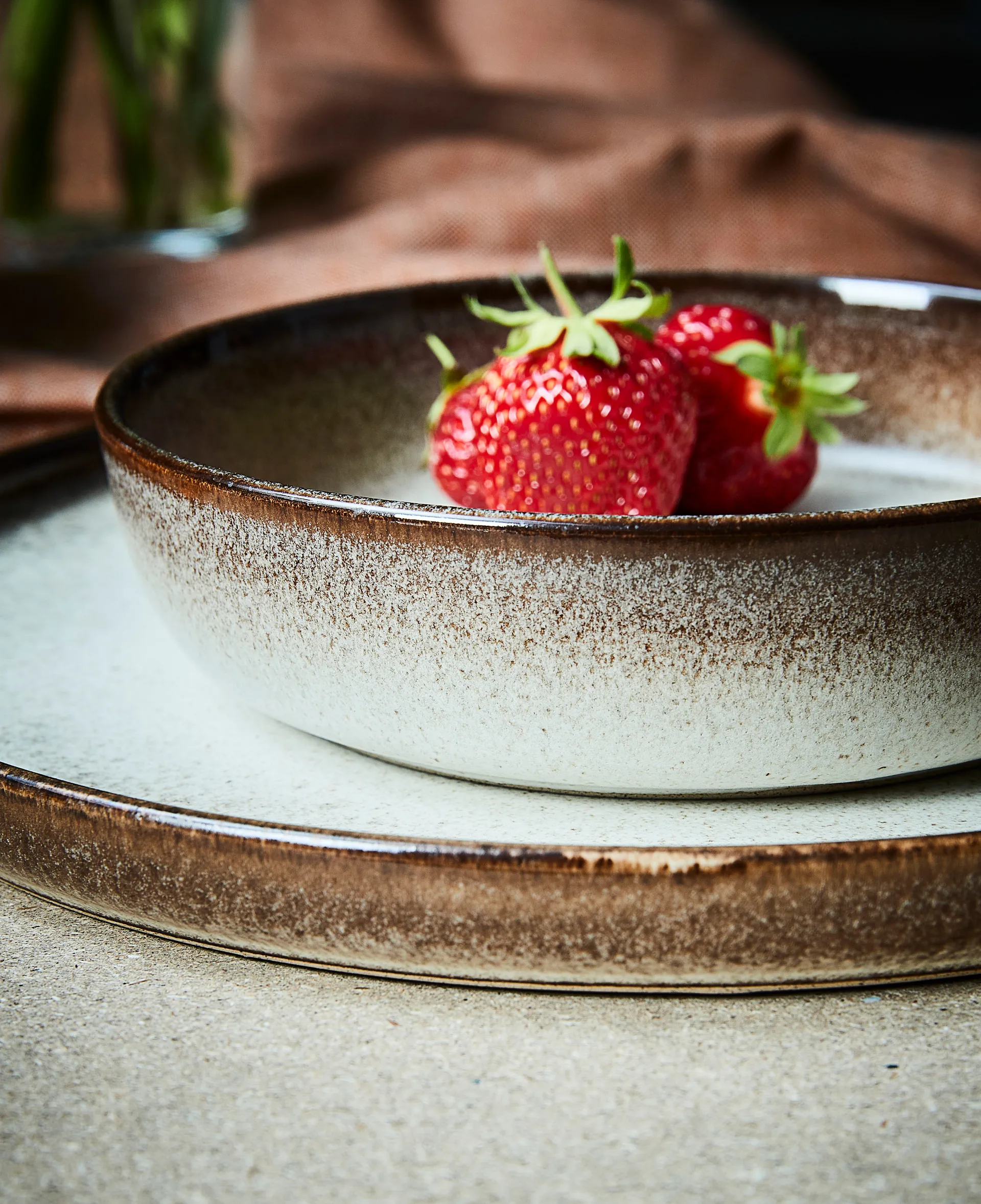 Søholm Sonja -lautanen Ø 27 cm, Brown Aida