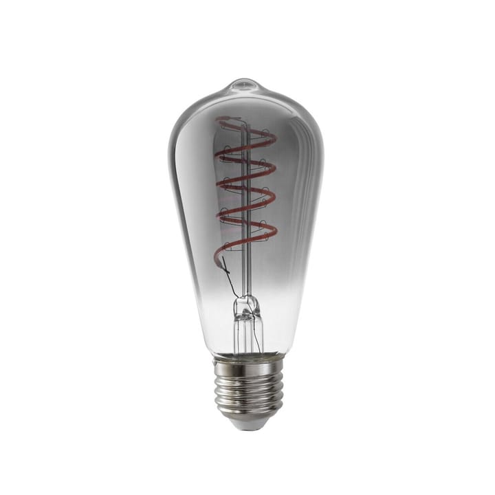 Airam Filament LED-Edison valonlähde, savu, himmennettävä, spiraali e27, 5w Airam