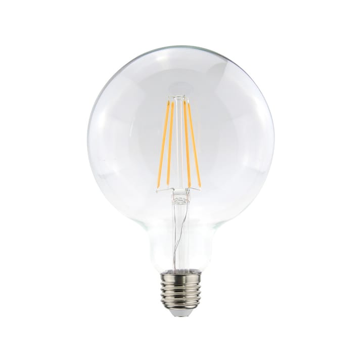 Airam Filament LED-globi 125mm valonlähde, Kirkas himmennettävä 4-filamentti e27-5w Airam