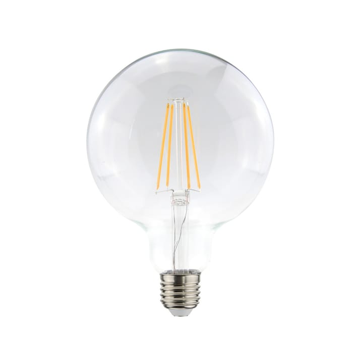 Airam Filament LED-globi 125mm valonlähde - Selvä, himmennettävä e27, 4w - Airam