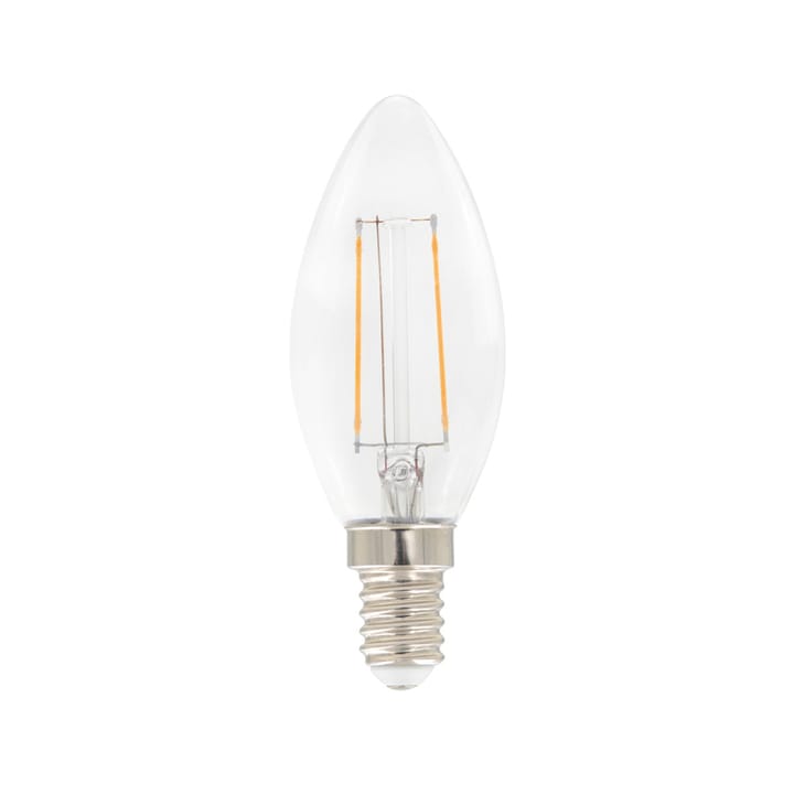 Airam Filament LED - kynttilä C35 valonlähde - Kirkas, himmennettävä e14, 3w - Airam