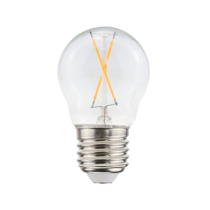 Airam Filament LED-pallovalaisin valonlähde, kirkas, ei himmennettävä, 2-filamentti e27, 1w Airam