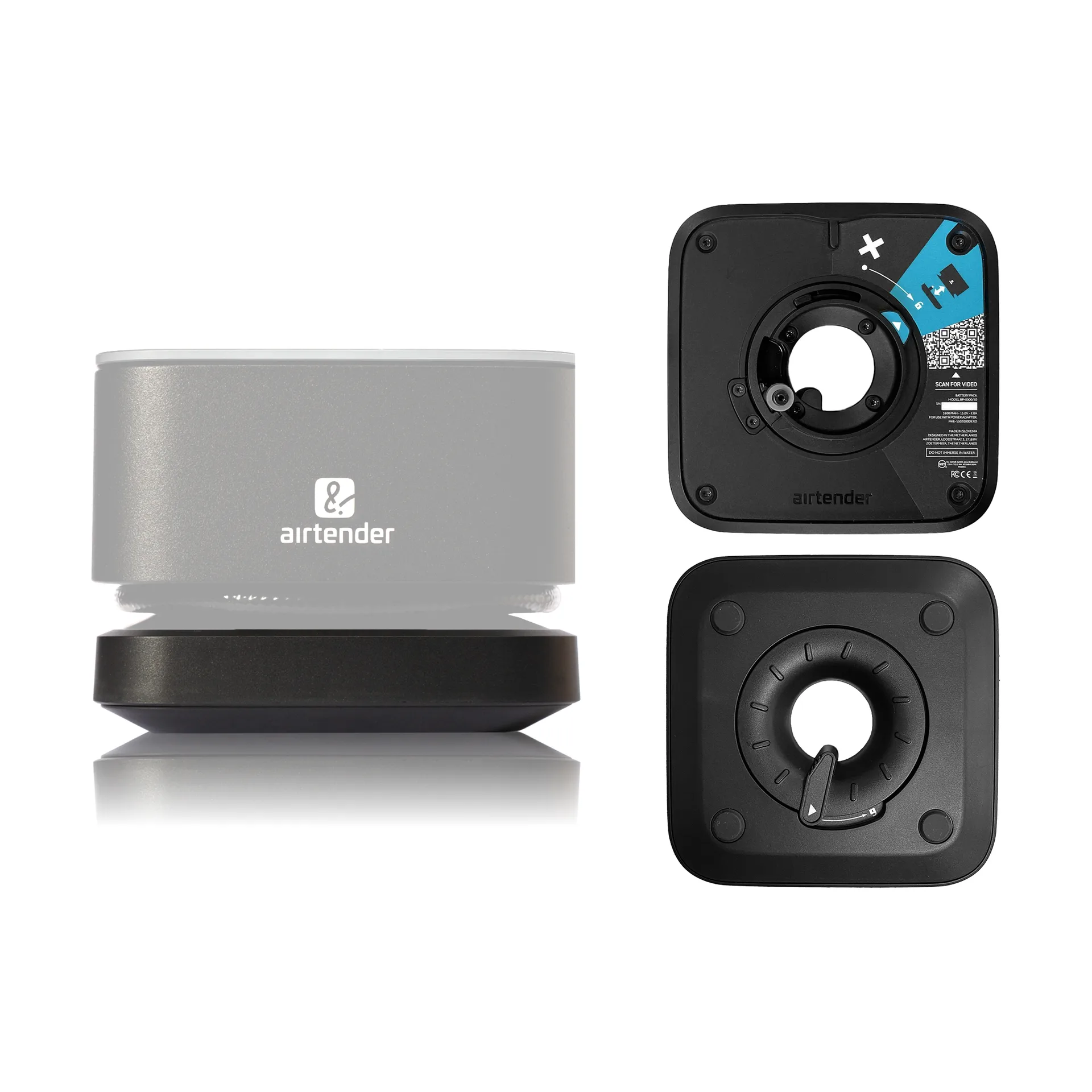 Airtender akku sähköiselle tyhjiösulkijalle, 20 cm Airtender