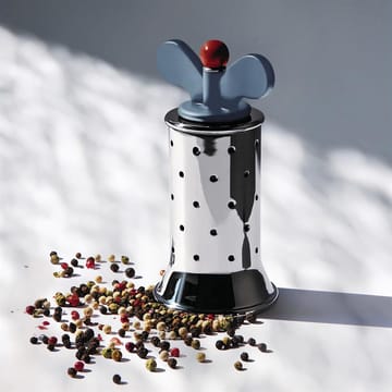 Alessi pippurimylly - sininen-ruostumaton teräs - Alessi