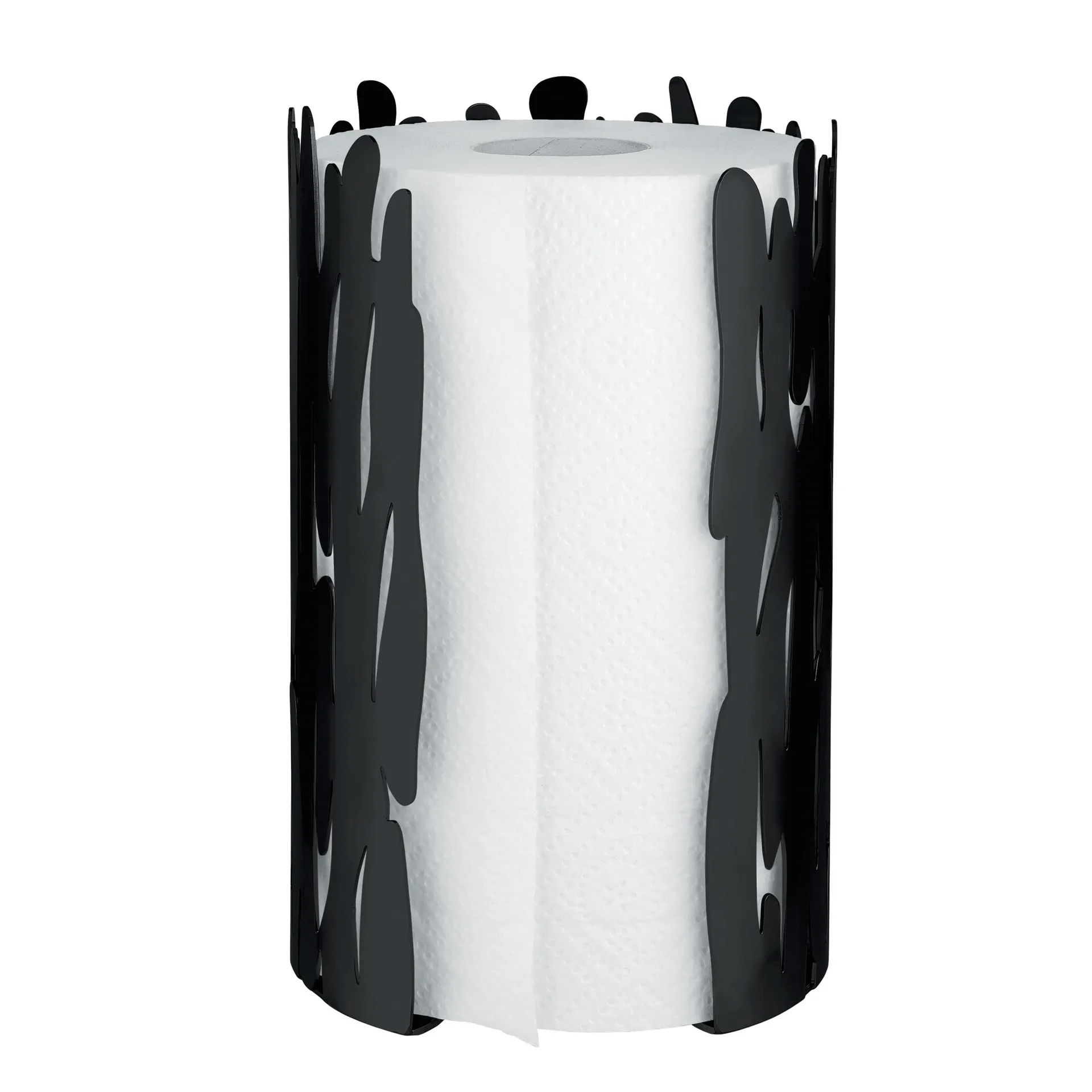 Barkroll talouspaperiteline, musta Alessi