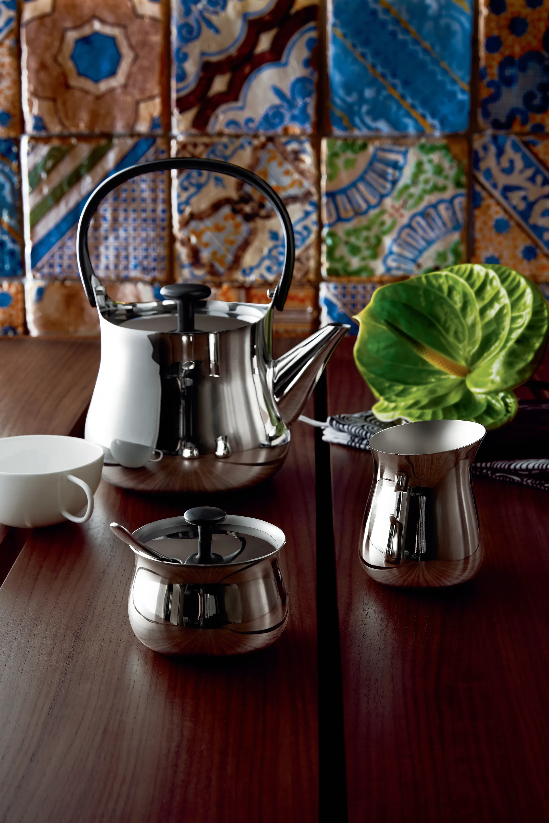 Cha vedenkeitin, Ruostumaton teräs Alessi