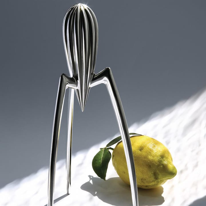 Juicy Salif sitruspuristin, kiiltävä alumiini Alessi