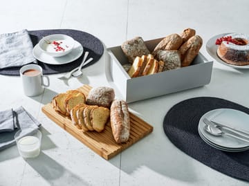 Mattina leipälaatikko 34 cm - Lämpimänharmaa-bambu - Alessi