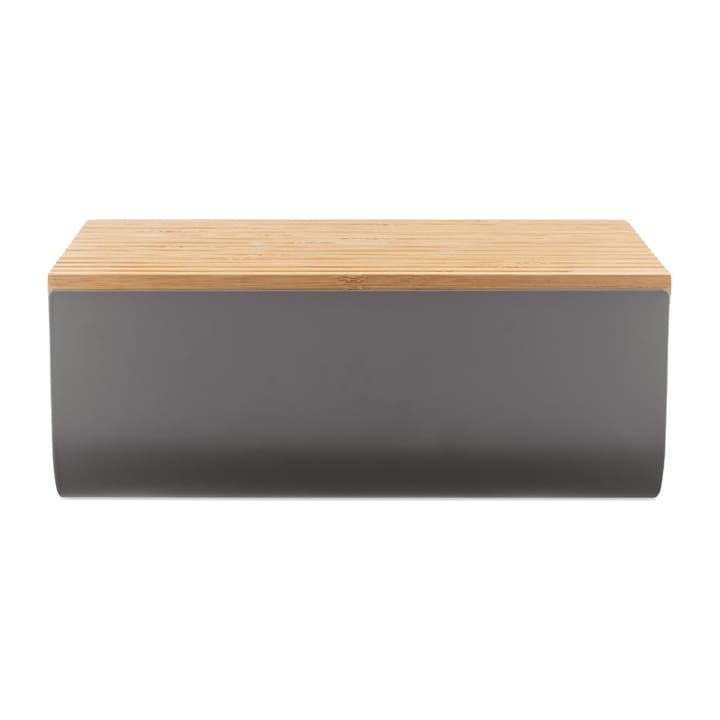 Mattina leipälaatikko 34 cm, Tummanharmaa-bambu Alessi