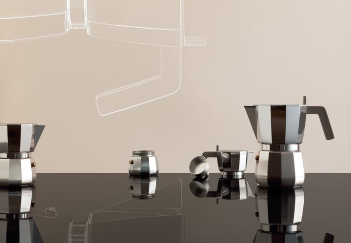 Moka espressokahvinkeitin, 6 kuppia Alessi