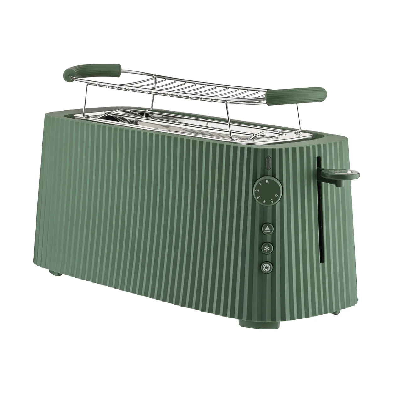 Alessi Plissé leivänpaahdin dubbel Vihreä