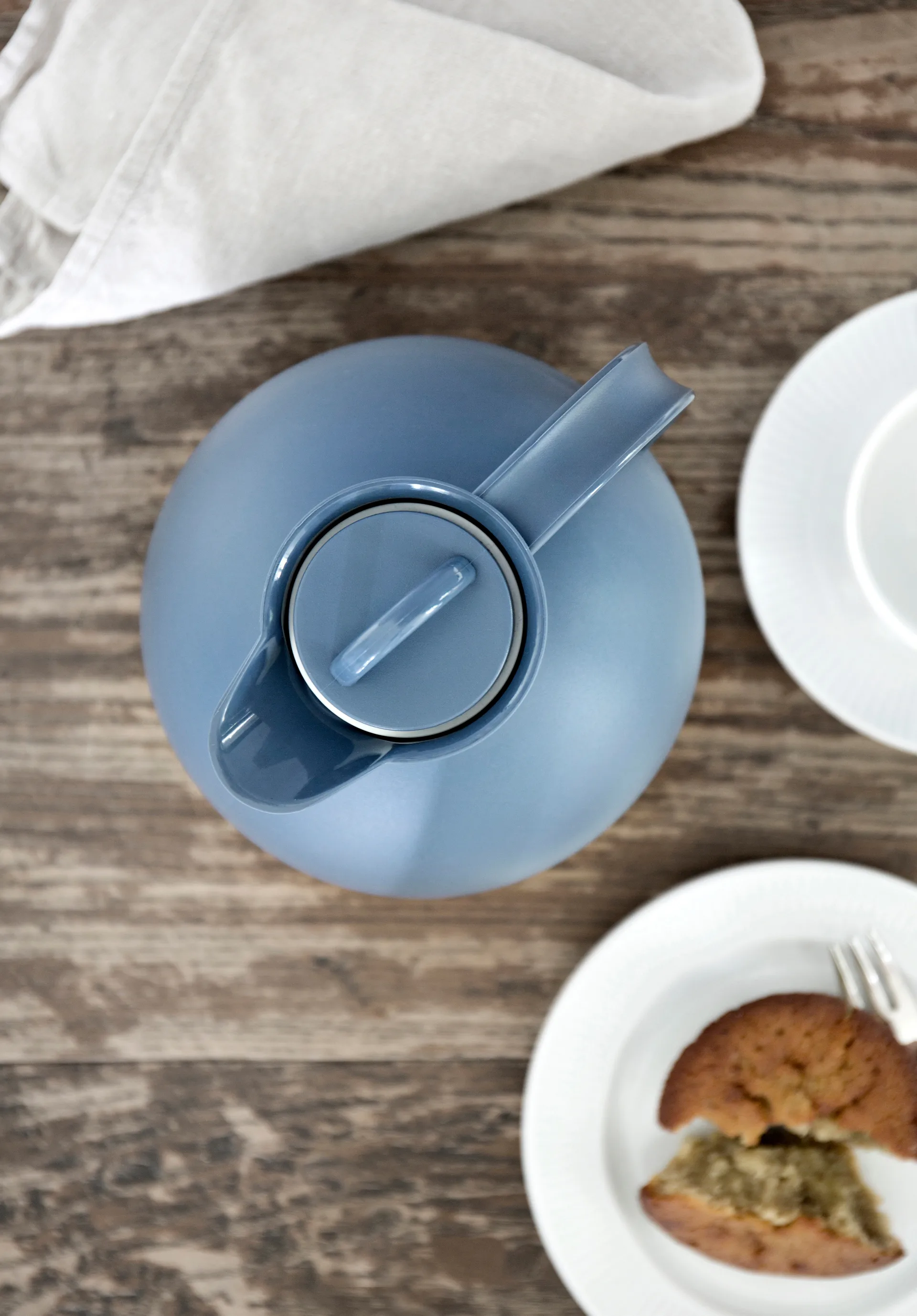 Kulan termoskannu 0,94 l, Huurrettu indigonsininen Alfi