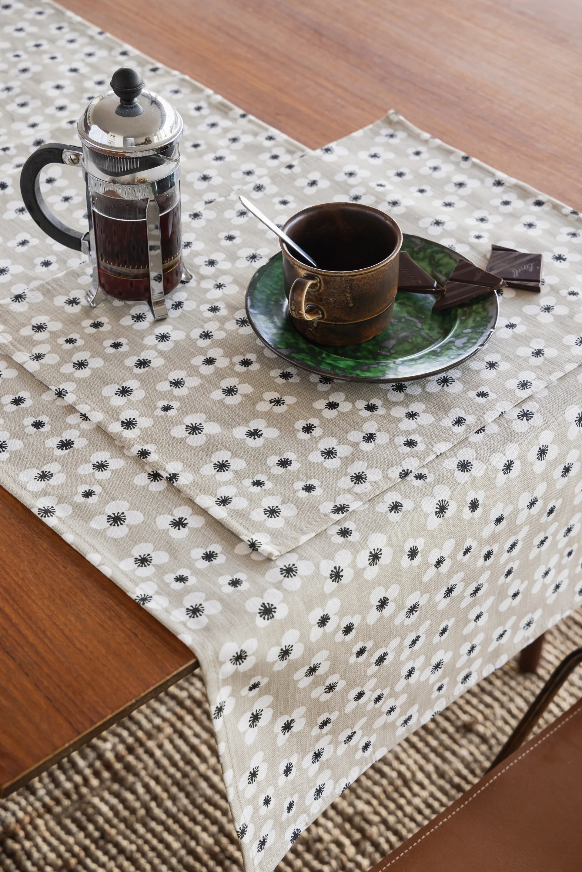 Belle Amie pöytätabletti 2-pack, Beige, 34x45 cm Almedahls