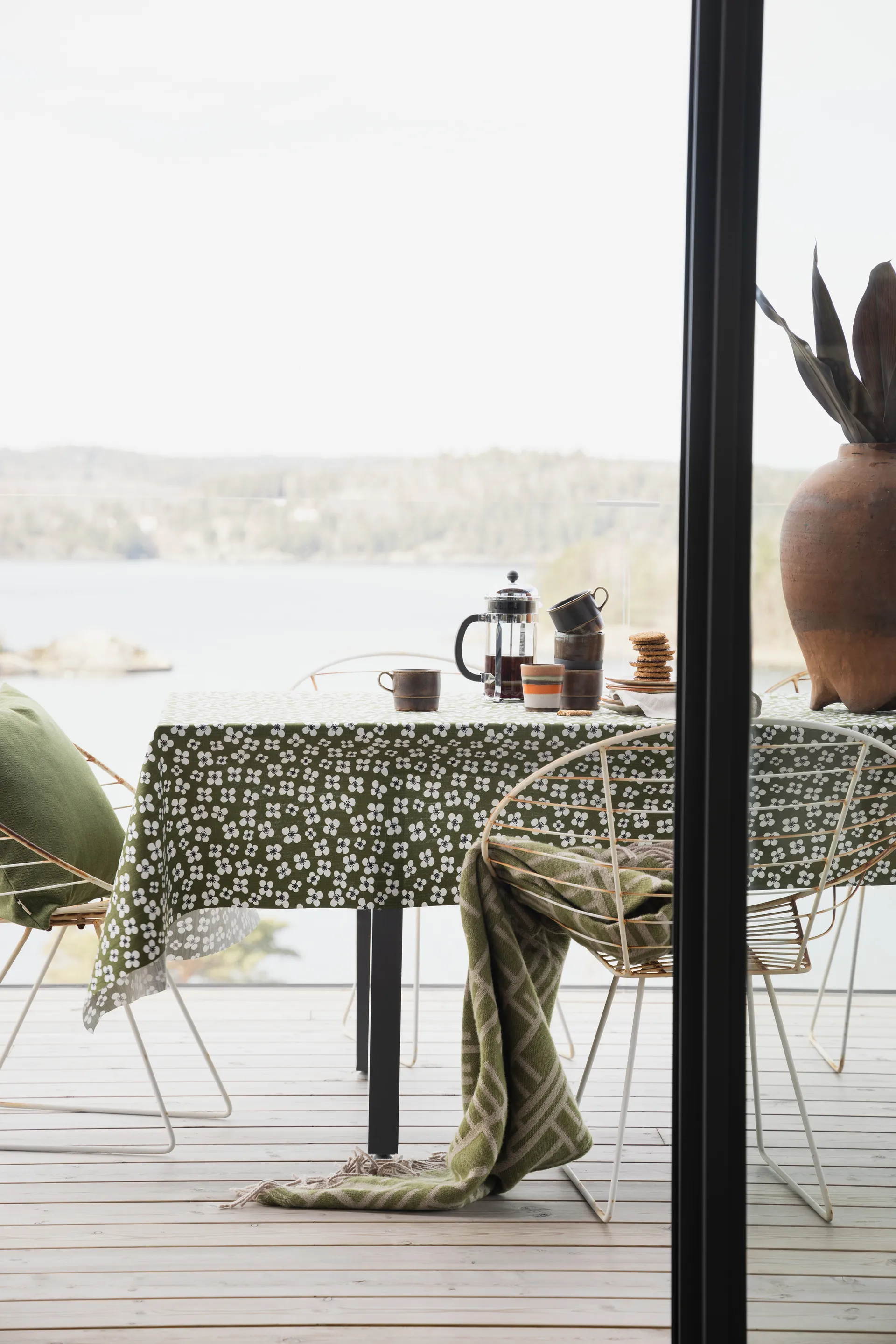 Belle Amie vahakangas, Tummanvihreä, 145x220 cm Almedahls