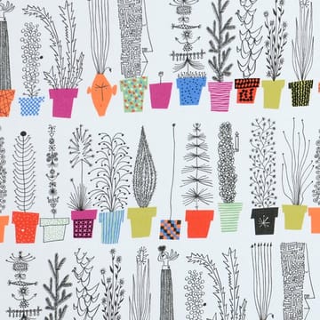 Italiensk blomsterhylla -kangas - monivärinen - Almedahls
