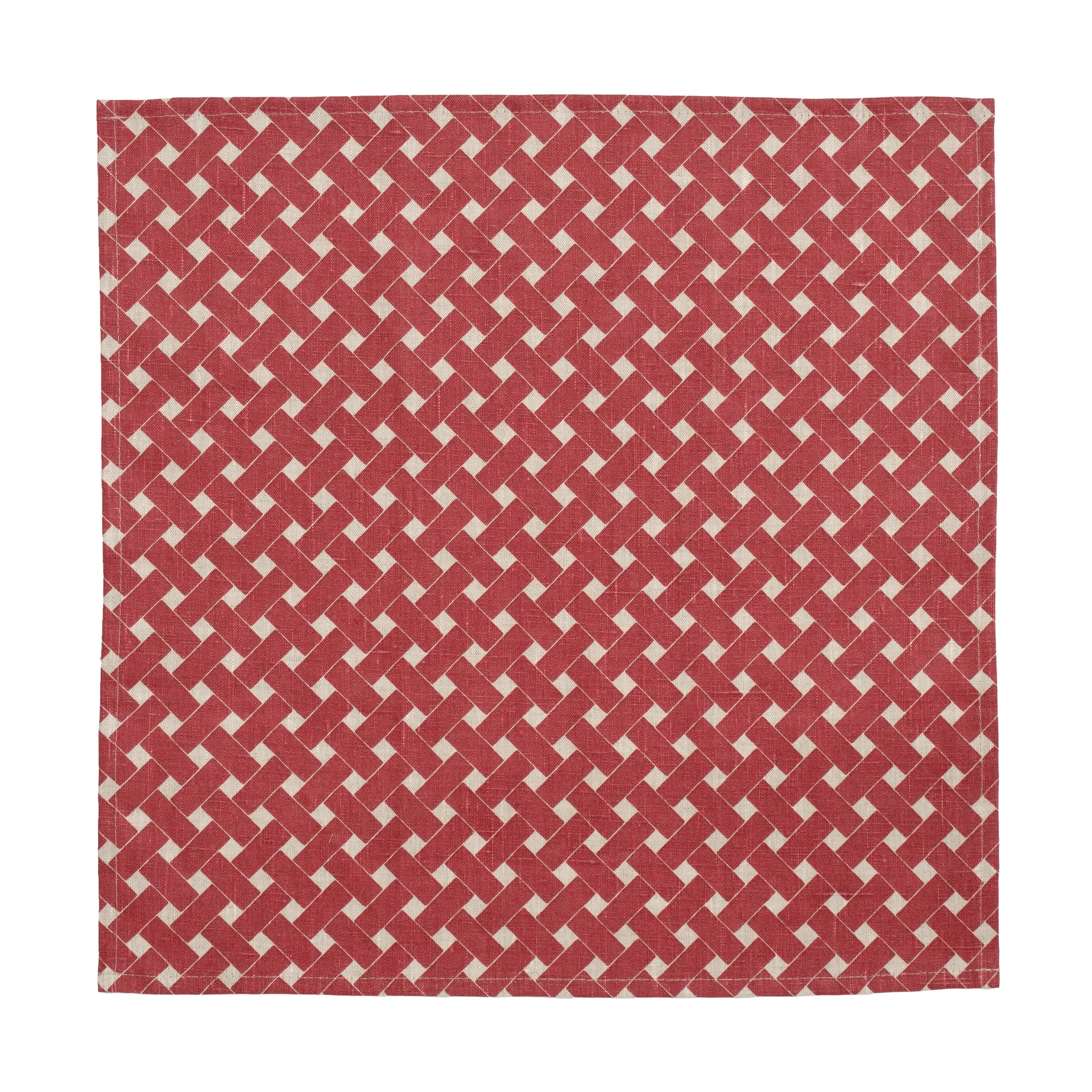 Kori lautasliina 45x45 cm 2-pack, Punainen Almedahls