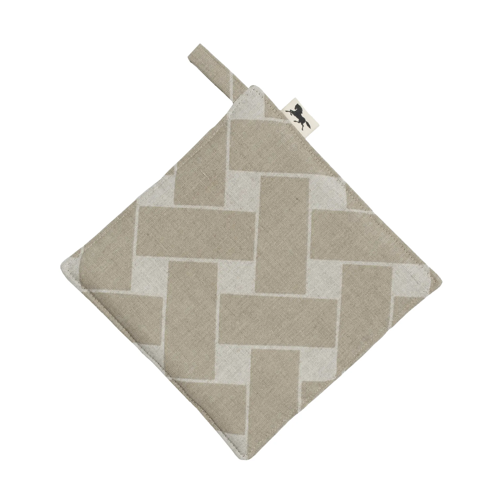 Kori XL patalappu 23x23 cm., Nature-taupe Almedahls