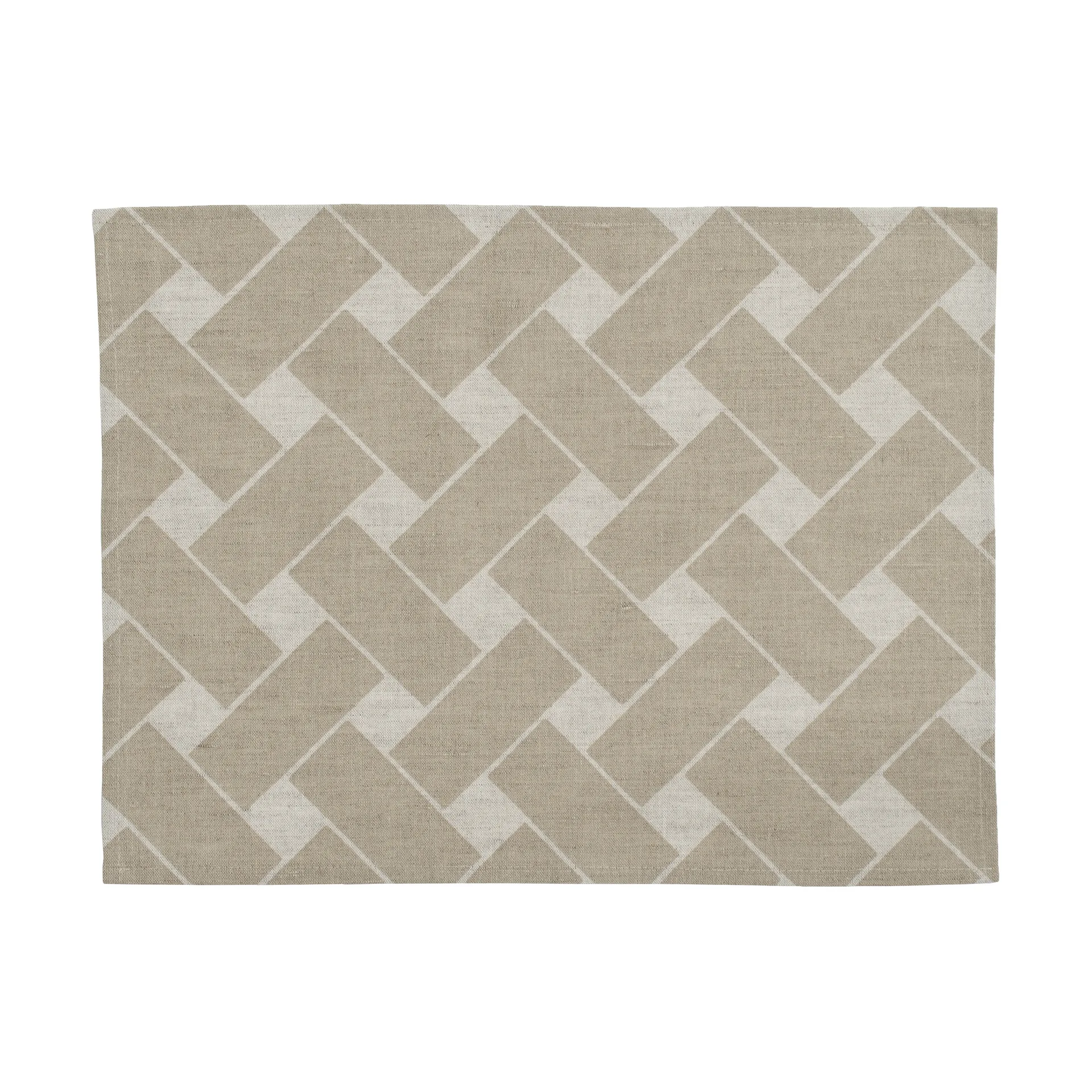 Kori XL pöytätabletti 34x45 cm 2-pack, Nature-taupe Almedahls
