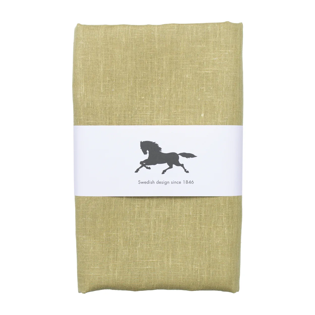 Almedahls Linne pöytäliina 140 x 220 cm Oliivi