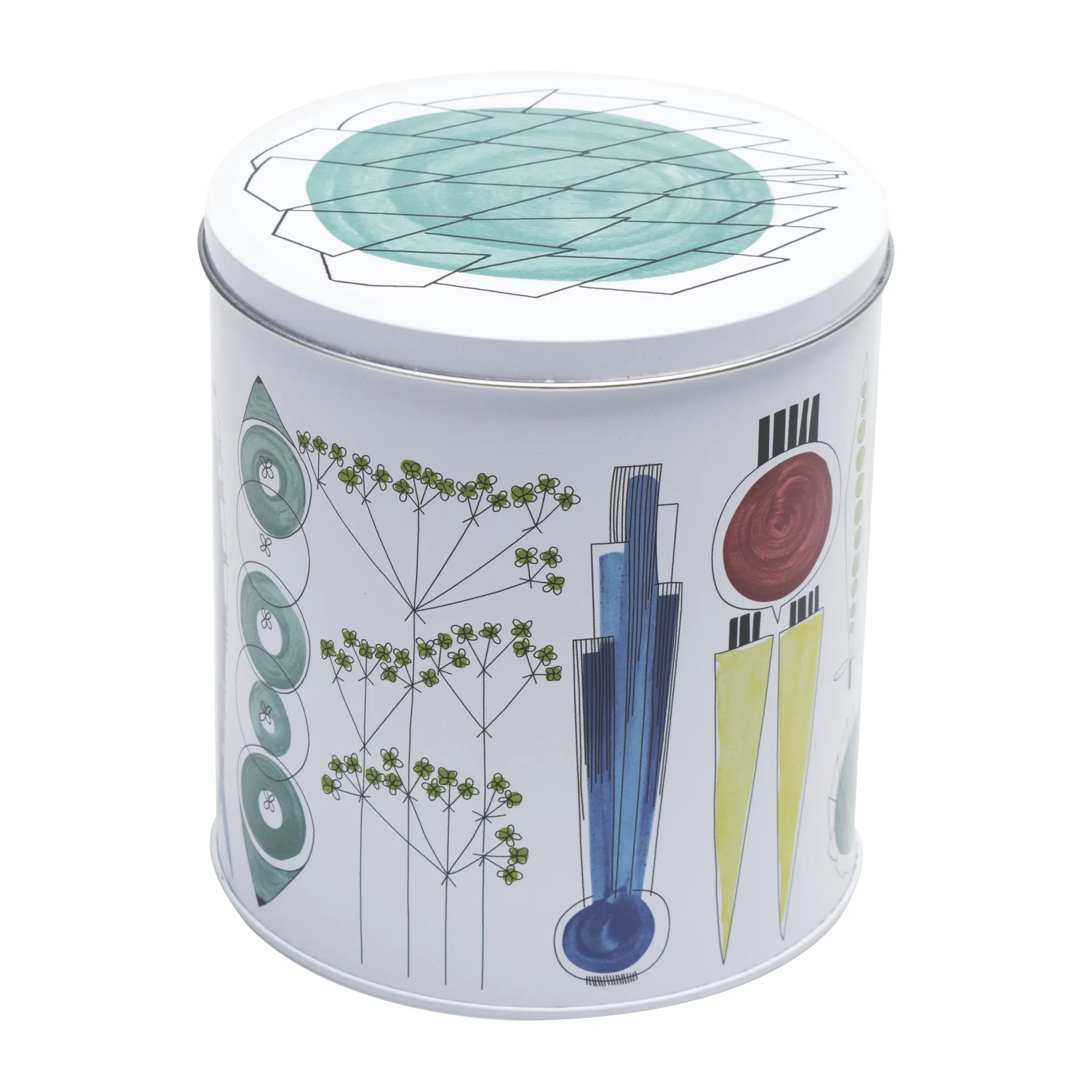 Picknick pyöreä purkki 13,6x15 cm, Multi Almedahls