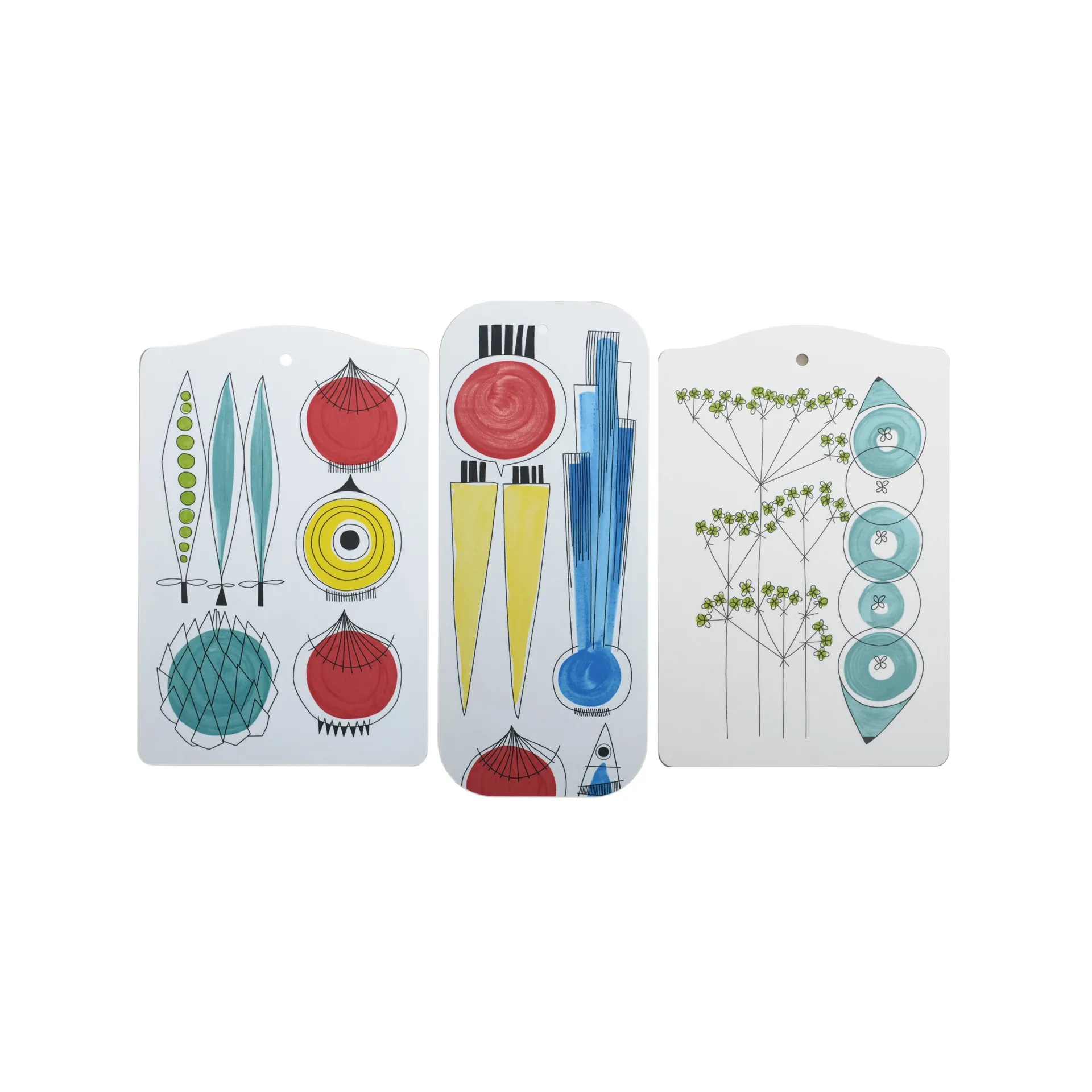 Picknick tarjoilulauta sipuli, monivärinen Almedahls