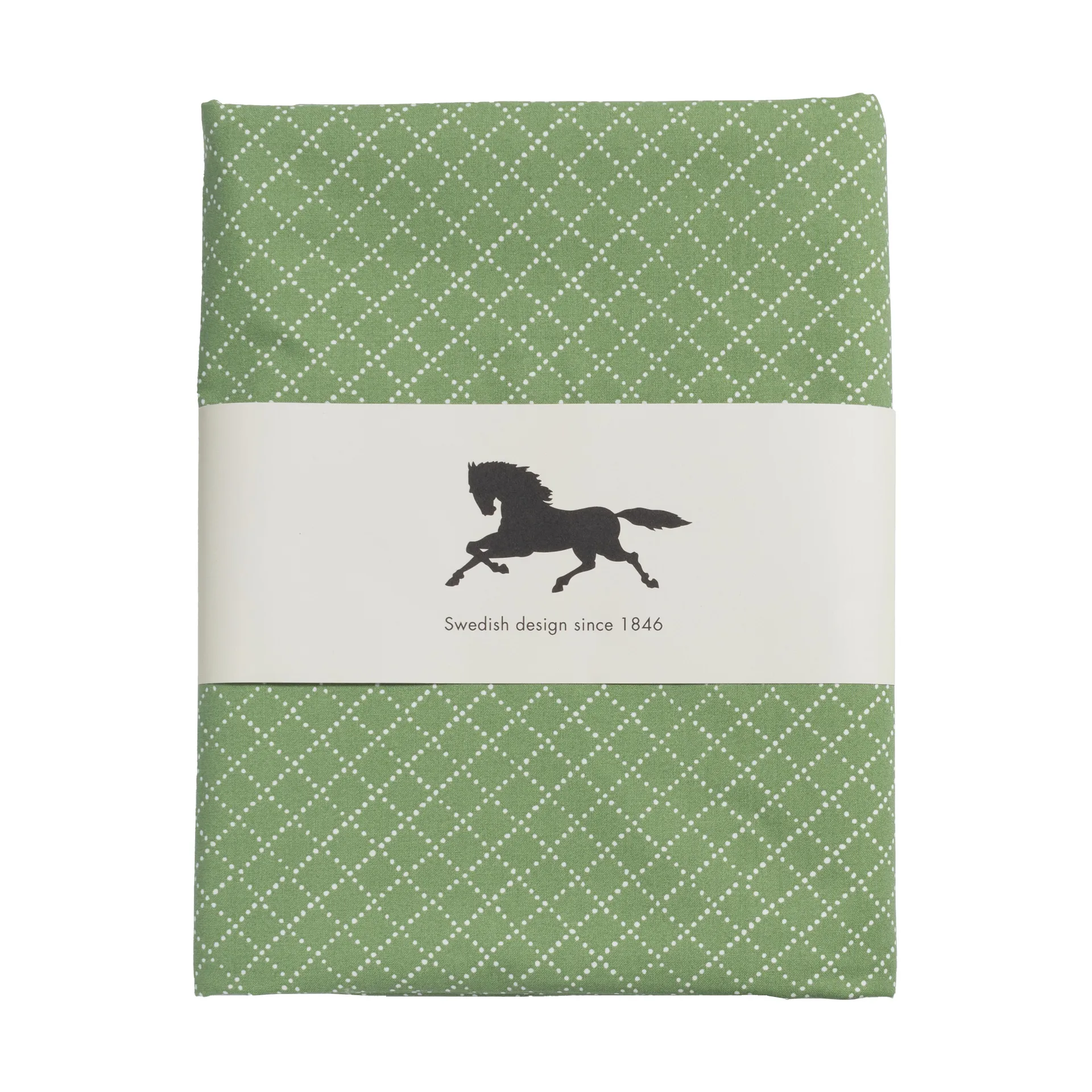 Prickruta pöytäliina 145x250 cm, Vihreä Almedahls