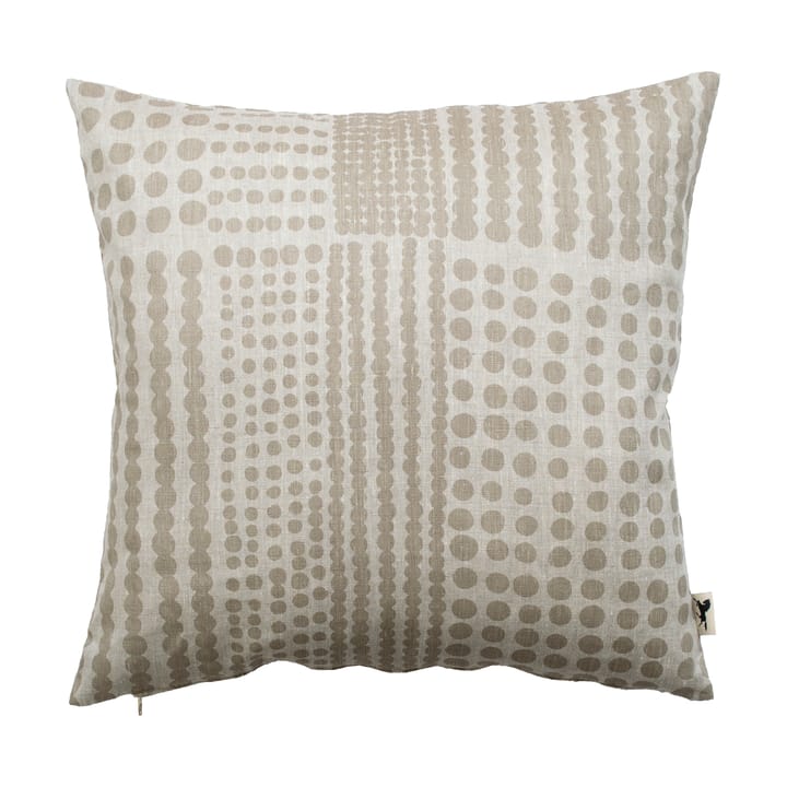 Pricktyg tyynynpäällinen 47 x 47 cm, Luonnonvärinen-taupe Almedahls