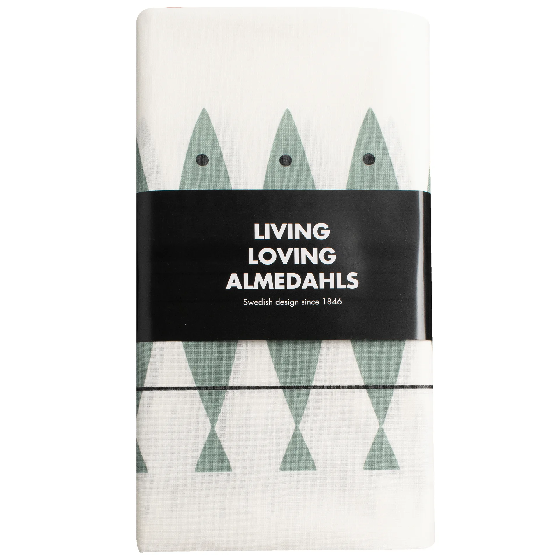 Sill vahaliina 145x220 cm, Vihreänharmaa Almedahls