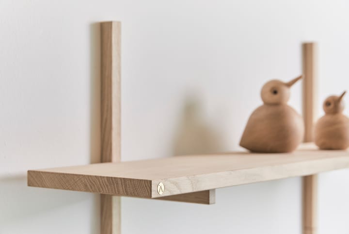 A Light Shelf seinähylly 90x21x35 cm, Oak Andersen Furniture