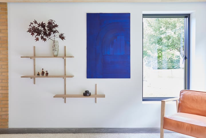 A Light Shelf seinähylly 90x21x35 cm, Oak Andersen Furniture