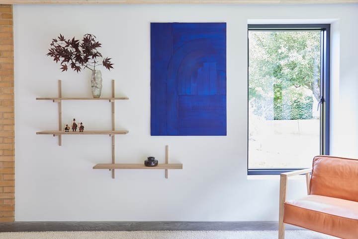 A Light Shelf seinähylly 90x21x35 cm, Oak Andersen Furniture