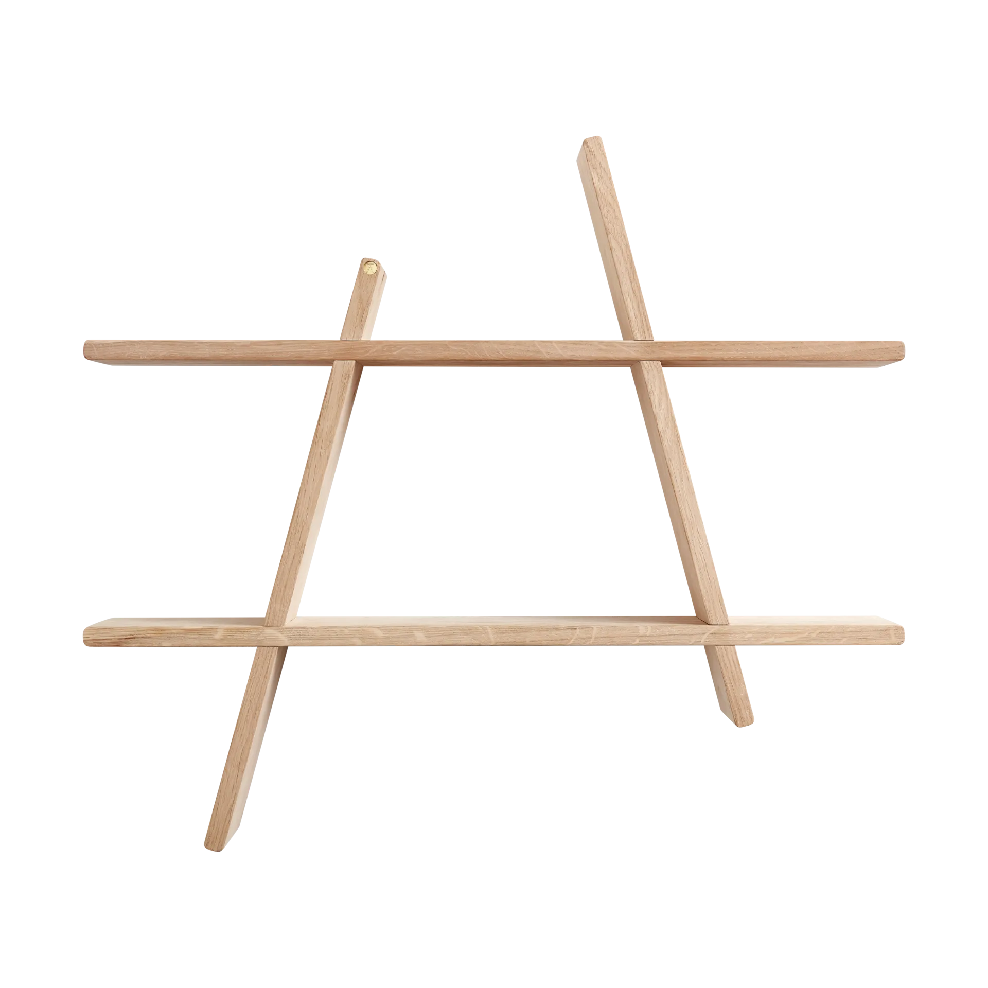 A-Shelf seinähylly Large 78x12x67 cm, Oak Andersen Furniture