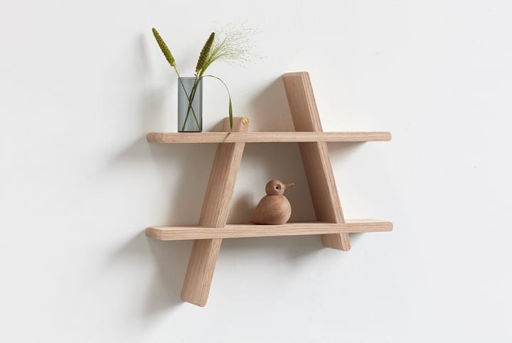 A-Shelf seinähylly Medium 52x9x46 cm, Oak Andersen Furniture