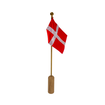 Celebrating Denmark pöytälippu 40 cm - Oak-brass - Andersen Furniture