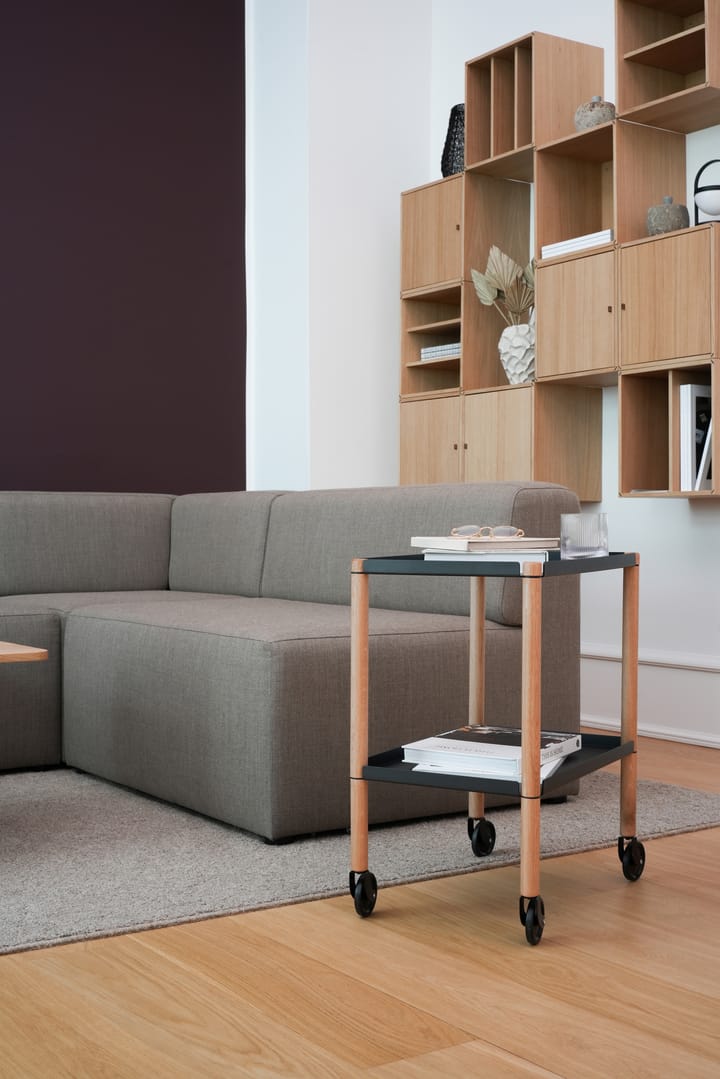 Connect-pöytä, Öljytty tammi, musta metalli Andersen Furniture