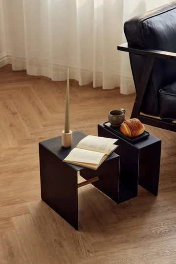 Edge sivupöytä - Black (musta) - Andersen Furniture