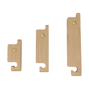 Multi Hooks koukku 3 kpl setti - Oak - Andersen Furniture
