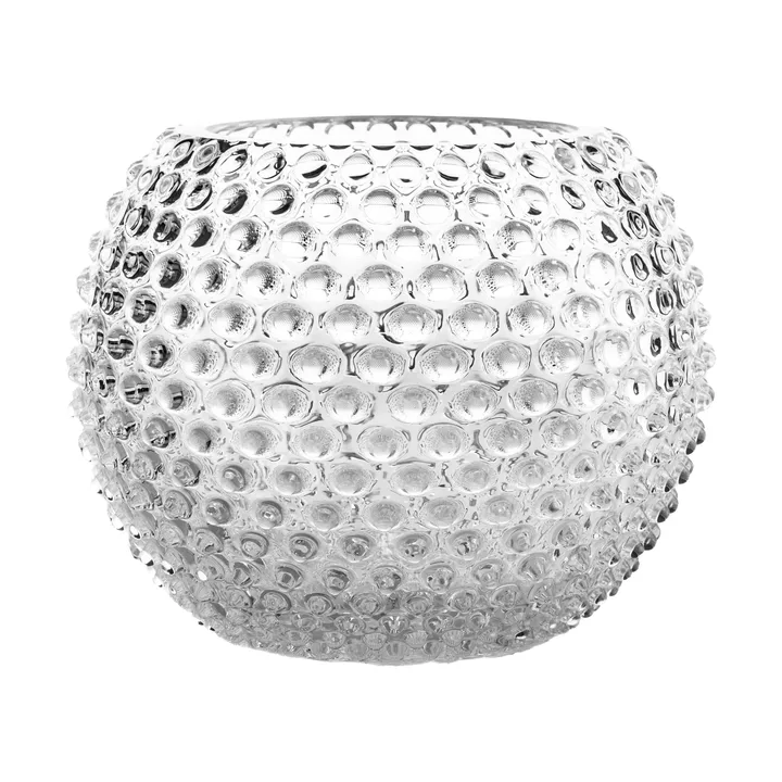 Hobnail Globe maljakko 24 cm - Crystal - Anna Von Lipa