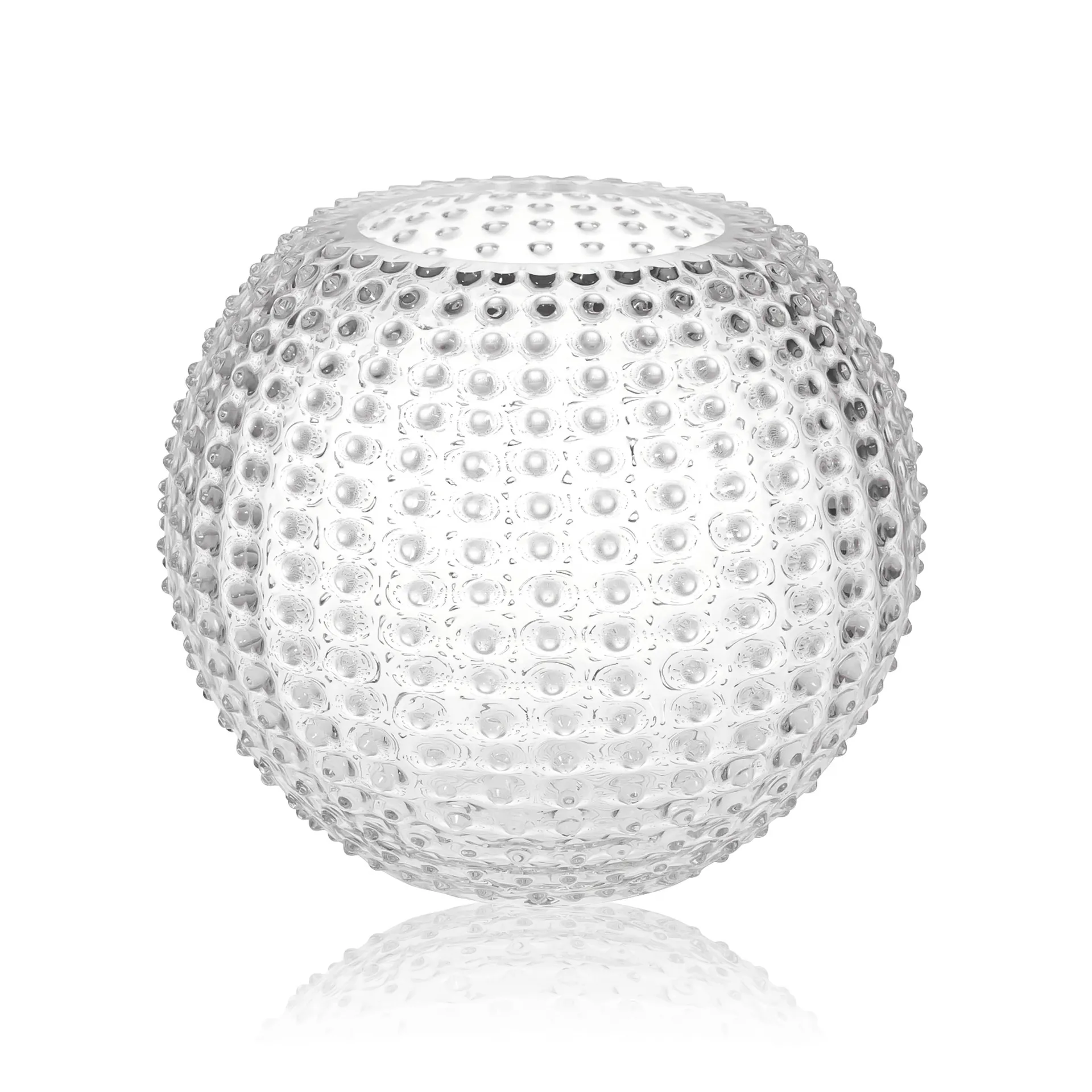Hobnail Globe maljakko 24 cm, Crystal Anna Von Lipa